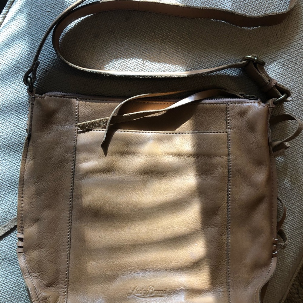 Lucky Brand Leather Crossbody Bag - Picture 3 of 3